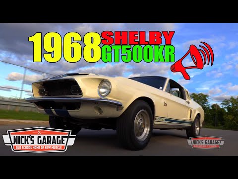 1968 Shelby 428 Cobra Jet Muffler Tune - PLUS Jean Guy's 440 Dyno Blast