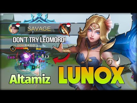 SAVAGE!! Forget Banned Lunox? Aggressive Mode Ash Blossom by Altamiz - Mobile Legends