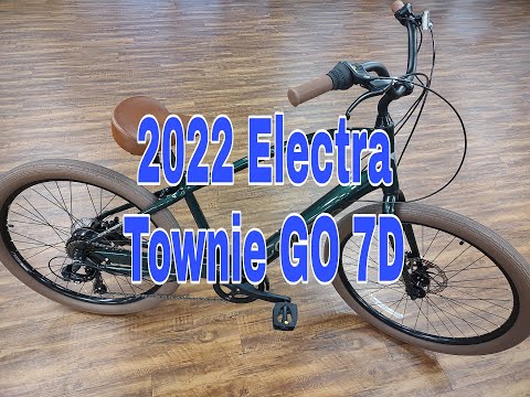 2022 Electra Townie Go  7D walkaround with specs and actual weight of the bike fully built