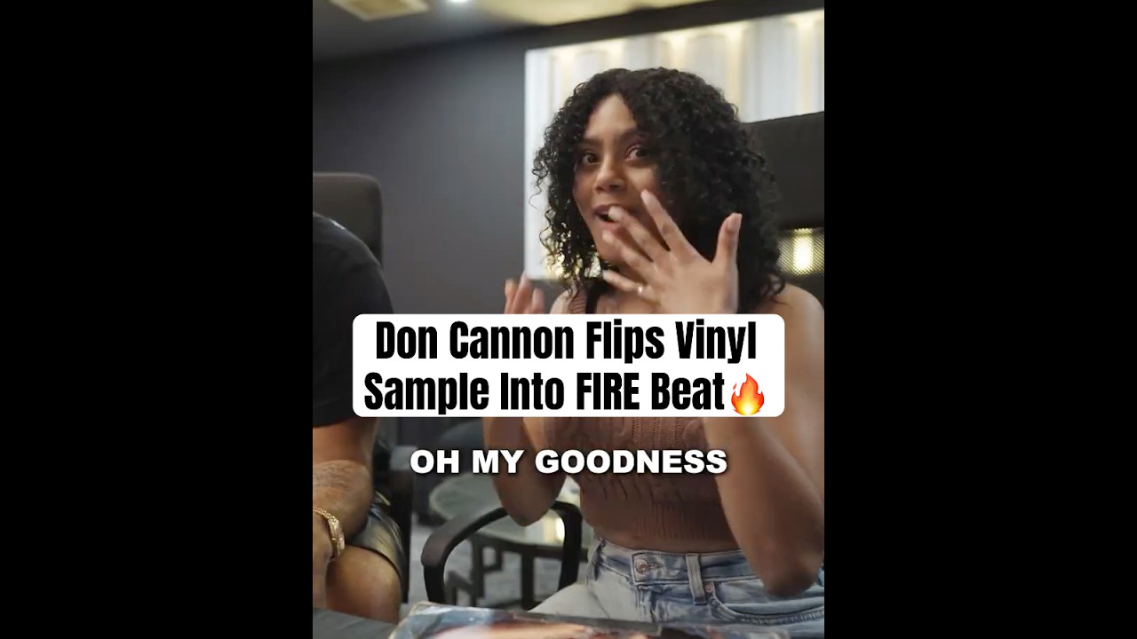 Cannon Flipping A FIRE Sample w/ Lindsay Renee #rhythmandsoulu #vinyl #vinylrecords #beatmaker #soul