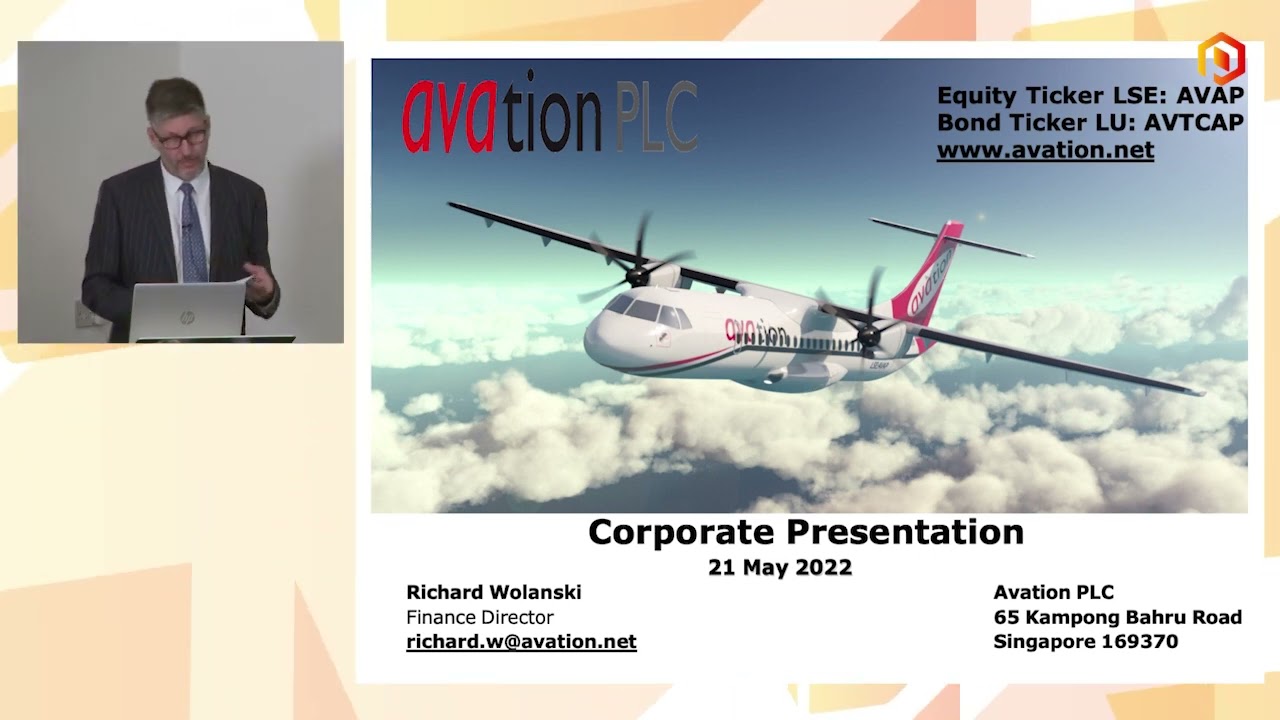 Avation PLC present at the One2One Investor Forum - May 26th 2022