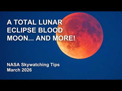 What's Up: March 2026 Skywatching Tips from NASA