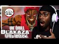 Pureojuice BLAKAZA 2 AKAZA UK DRILL DEMON SLAYER RAP Reaction