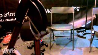 Video thumbnail for InfoComm 2013: Latch Lake Music Showcases the 2200 Big Foot Boom Stand by rAVe [PUBS]