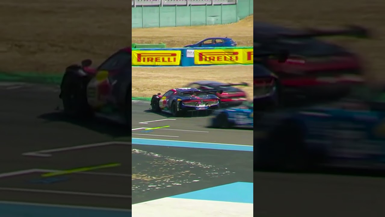 You're NOT supposed to take a chicane like that! 🤣