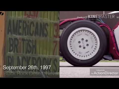 Thrust SSC vs Bloodhound car .Fastest cars in the world