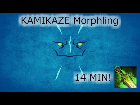 KAMIKAZE mid morphling 14min Ethereal Blade! Dota 2