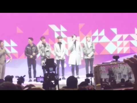 SAF 페스티벌 B1A4 인사