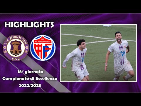 Montefano-Forsempronese 1-1 | Highlights e interviste | 18° giornata | Eccellenza 22/23