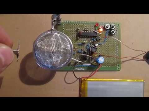 Advanced alpha particules detector using Ionization chamber and msp430g2553