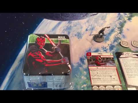 Star Wars Imperial Assault Maul Villain Pack Contents