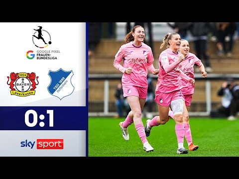 Cerci schießt TSG auf Rang 3! | Bayer 04 Leverkusen - TSG Hoffenheim | Highlights Frauen-Bundesliga