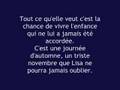 triste novembre - Marc Antoine 