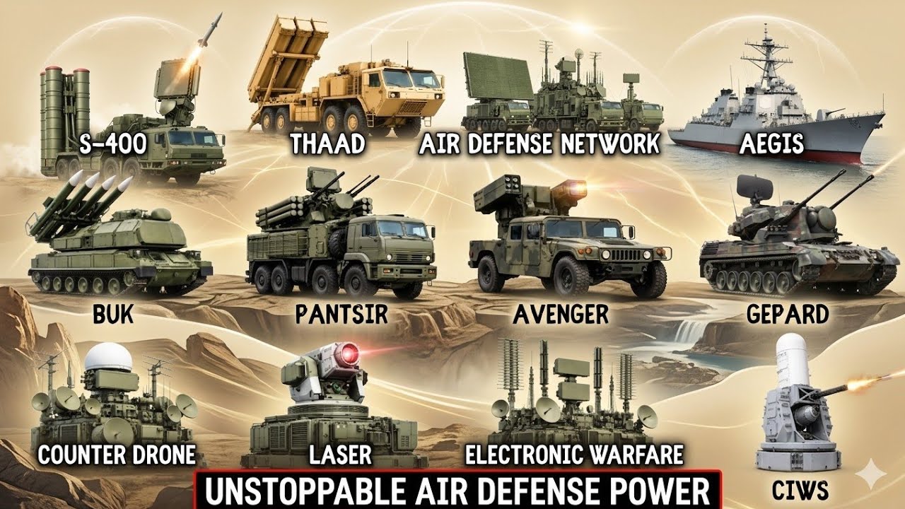 Every Air Defense System Explained | From Radar Detection To Missile Interception Full Breakdown