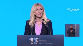 Ομιλία στο 13ο Συνέδριο της ΝΔ