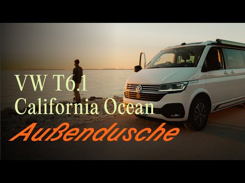 VW T6.1 California Ocean: Außendusche | Vanever 2025