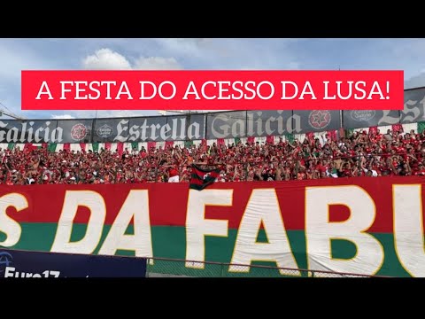 PORTUGUESA DE VOLTA À ELITE PAULISTA! Torcida da Lusa dá show na semifinal da Série A2