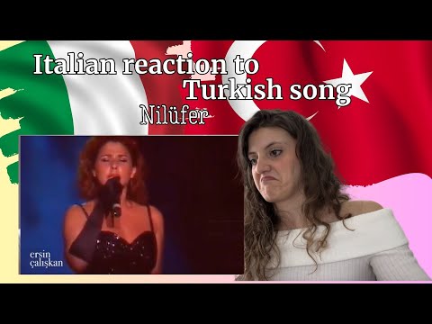 🇹🇷🇮🇹 Italian reaction to Nilüfer - Caruso Aria -Canlı İtalyanca Arya Söylüyor - TURKISH SONG - tepki