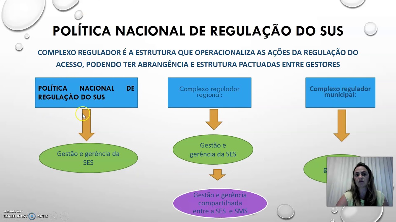 POLITICA NACIONAL DE REGULAÇÃO DO SUS   Aula 2