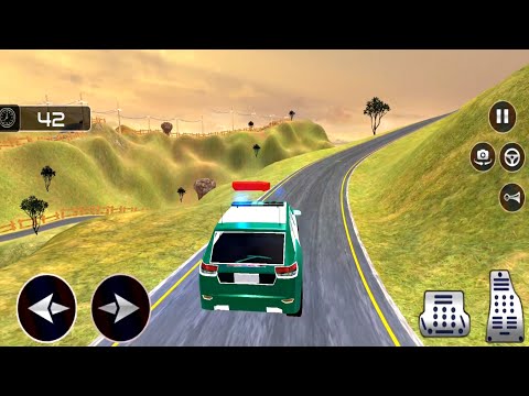 US Police Car - Offroad Police Van Chasing Crime Driving - Android GamePlay #10