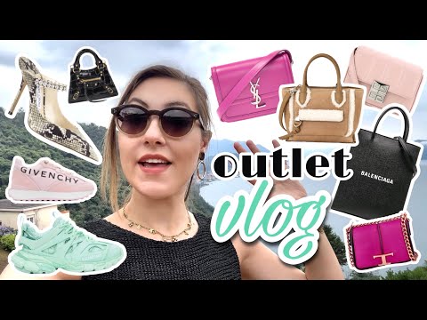 Serravalle Outlet Vlog 2023: Givenchy, Balenciaga, Coach & Jimmy Choo luxury shopping in Italy