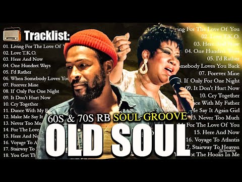 Best of Marvin Gaye, Teddy Pendergrass,Barry White, Aretha Franklin💿🔥SOUL 70'S GROOVE - Classic Hits