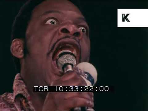 Count Prince Miller Performing Live, Reggae, London 1970s