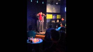 JAMES MILLS AS LIZA MINNELLI SINGING NEW YORK, NEW YORK