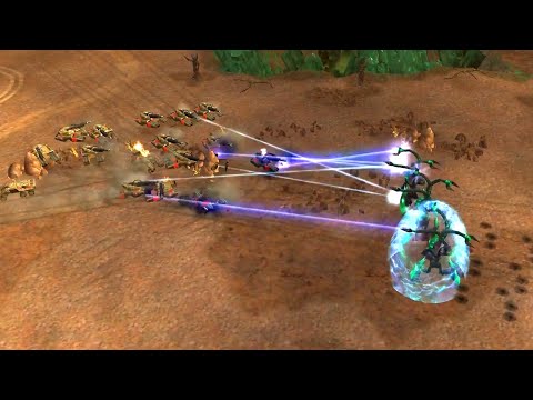 C&C 3 Kane's Wrath 1v1 GDI vs Reaper 17 Feyan vs MasterofFlame