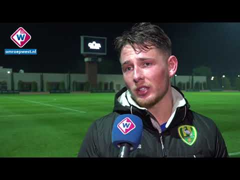 Reactie Indy Groothuizen na Besiktas - ADO Den Haag