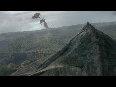 HOTD: Meleys VS Sunfyre&Vhagar Rook's Rest battle part1