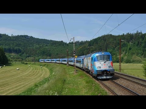 380.002 + Railjet na SC 509 Pendolino - 7.6.2015