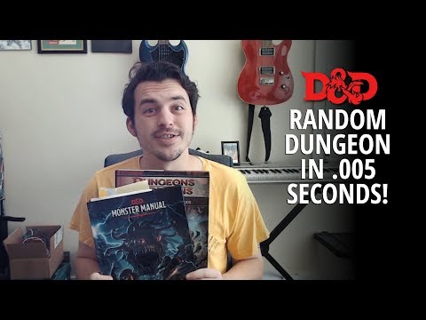 Random Dungeon Generator - D&D Dungeon in SECONDS