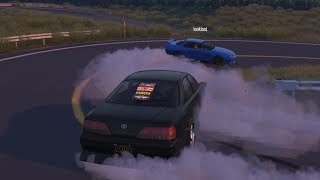GTRとMARK２で田舎道追走ドリフト【GTA5】