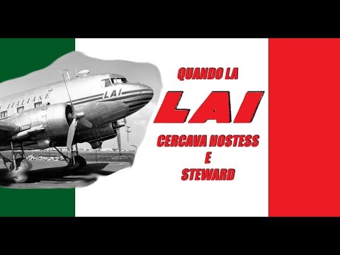 LAI Italian Airlines Hostess and Steward Selections