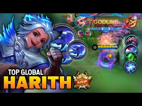 HARITH BEST BUILD 2021 | TOP GLOBAL HARITH GAMEPLAY | MOBILE LEGENDS✓
