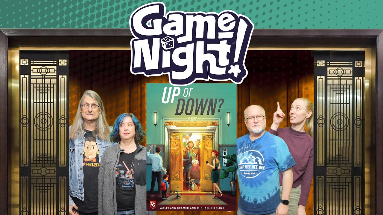 Up or Down? - GameNight! Se13 Ep49 - How to Play & Playthrough