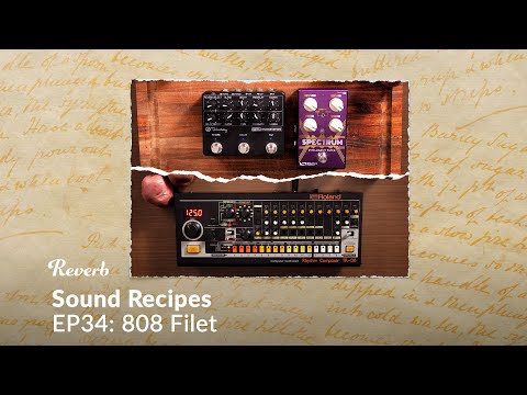 Filtered & Delayed 808 Drums | Sound Recipes #34