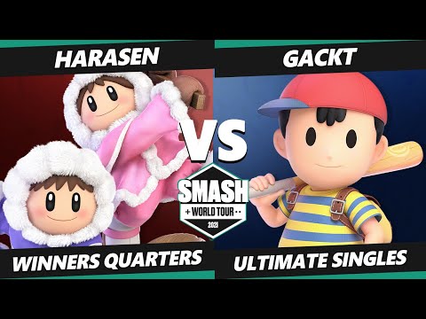 SWT Japan Online Qualifier Match - Harasen (Ice Climbers) Vs. Gackt (Ness) SSBU Ultimate Tournament