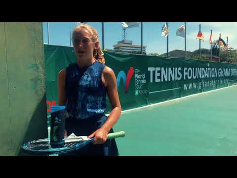 Great Britain’s Ellie Blackford donates to Tennis Foundation Ghana