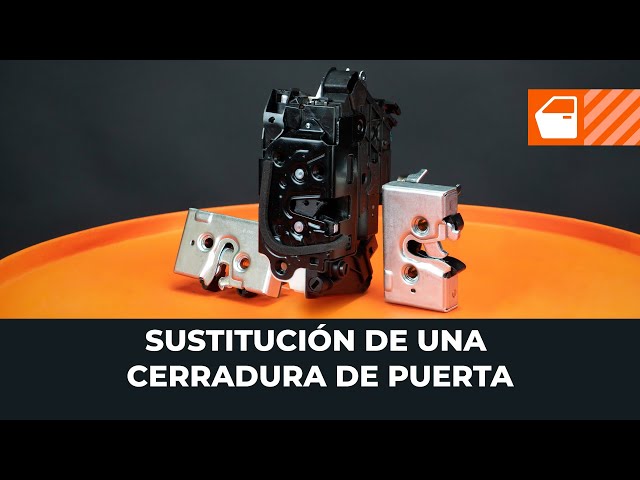 Vea una guía de video sobre cómo reemplazar SEAT 127 Motor de cerradura de puerta