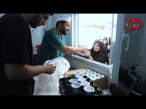 ⁣لحظاتٌ تُسجلها ذاكرة الأربعين... خدمةٌ رسمها إعلامٌ ناطق بأسم خَدم الجوادين .. وما زال العطاء مستمرا