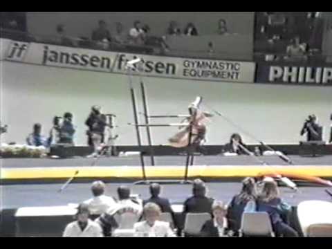 1st TO ROM Eugenia Golea UB   1987 World Gymnastics Championships 9 775