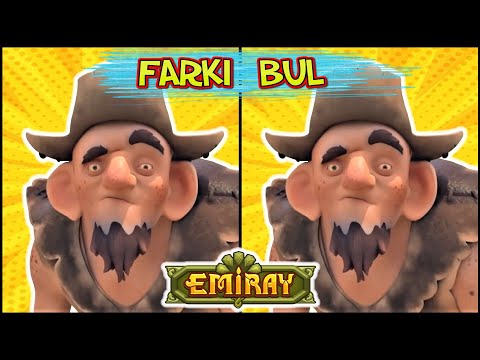 EMİRAY - Macera Yolcusu Farkı Bul Bulmaca Oyunu / Devler Köye Saldırıyor