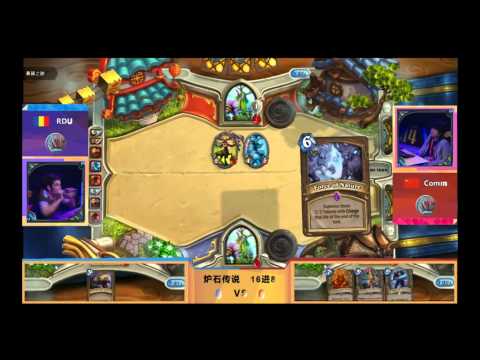 WCA 2014 Hearthstone Tourney Groupstage - Top 16 - Rdu vs Comm