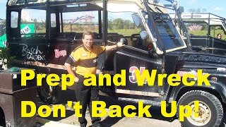 Busch Gardens Rhino Rally Prep and Wreck: Don't Back Up! - Ep 17 Confessions of a Theme Park Worker