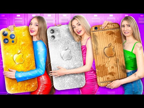 Trigêmeas Rico vs Pobre vs Riquíssimo | Encontramos Nossos Pais Verdadeiros