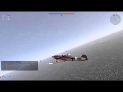 War Thunder: BF109 vs P47