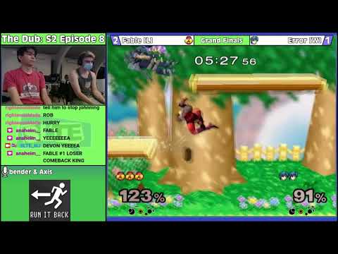 The Dub S2E8: Fable (Sheik) Vs. Error (Marth) - Grand Finals