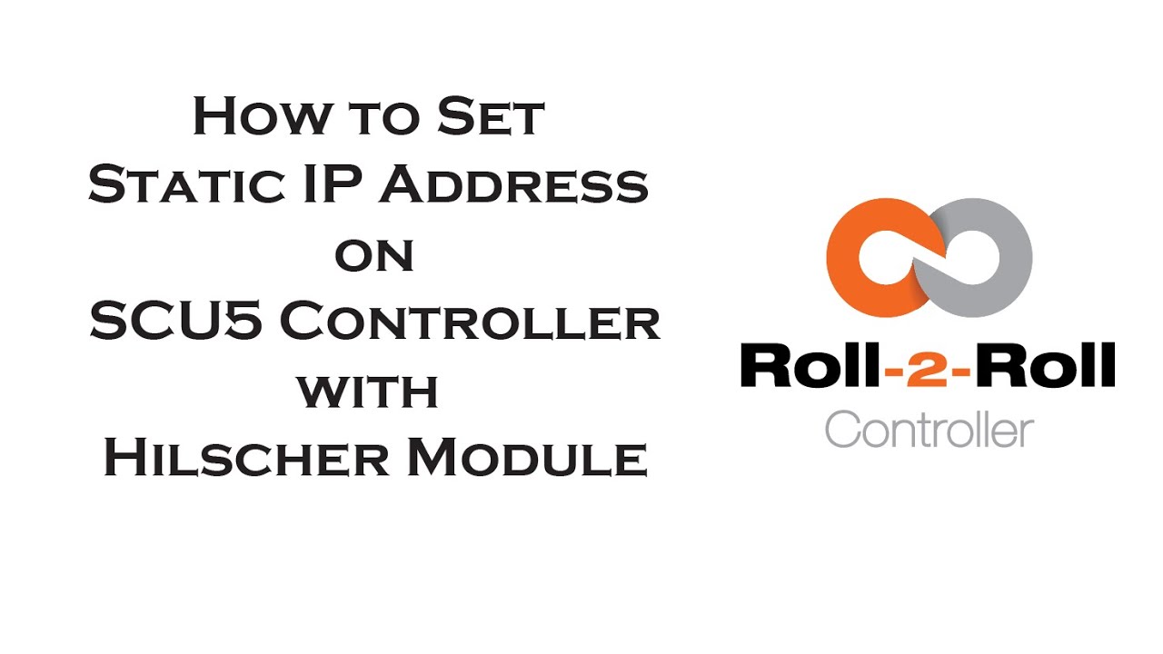 
<span>How to Set Static IP Address on SCU5 Controller with Hilscher Module</span>
